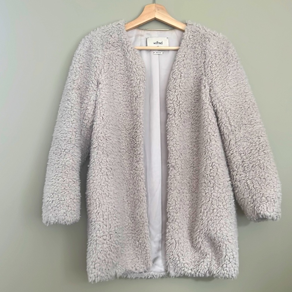 Wilfred by Aritzia Faux Sherpa Jacket